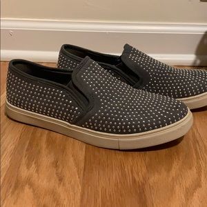 Steve Madden Grey Excitt Flats Sneakers
